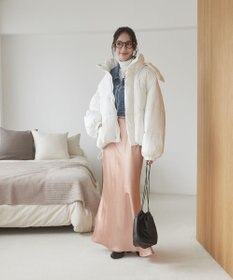 WEGO 【2WAYフード取り外し可能/あったかい】２WAYパディングブルゾン