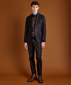 JOSEPH ABBOUD 【キングサイズ・サスティナブル素材BIOGRACE使用】テンセルプリント シャツ