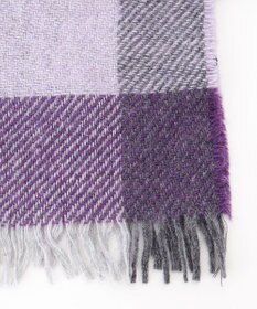 JOSEPH ABBOUD 【イタリア製・カシミヤ混】トーンオントーンチェック ストール