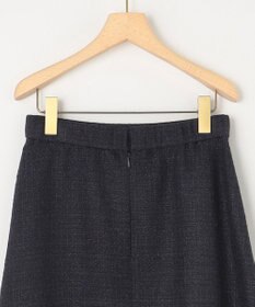 組曲 【KUMIKYOKU NAVY】ラメループモールツイード フレアスカート