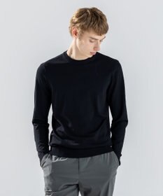 JOSEPH HOMME 【ストレッチ】リュクスレーヨン　クルーネック長袖ニット