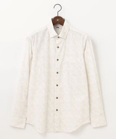 JOSEPH ABBOUD 【ソフトな着心地】ペイズリー柄 コーデュロイシャツ