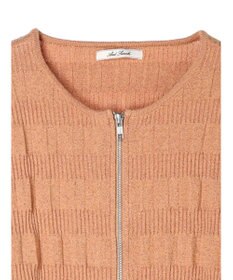 Green Parks ・ＡＮＤ　ＳＥＡＲＣＨ　ラメランダムリブカーディガン