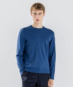 JOSEPH HOMME 【ストレッチ】リュクスレーヨン　クルーネック長袖ニット
