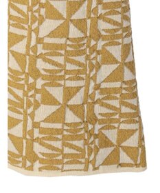 Green Parks ａ．ニットジャガード柄ワンピース