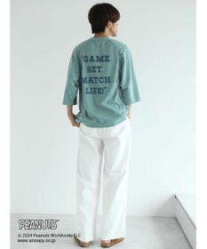 CRAFT STANDARD BOUTIQUE 【ユニセックス】PEANUTS/スヌーピー 切り替えTシャツ