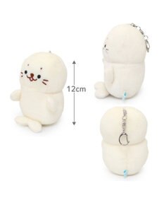 Mother garden しろたん ついてきちゃうしろたん 《にっこりついたん》マスコットキーホルダー