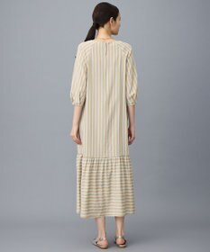 自由区 ビスコースナイロンドビーストライプ ワンピース