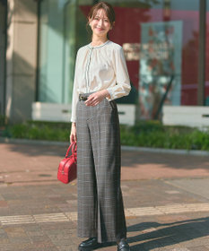 ANY SIS ビューティサーモ2WAYストレッチ ワイドパンツ