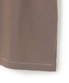 BEIGE， 【洗える】VERONICA / カラーステッチ半袖クルーネックＴシャツ