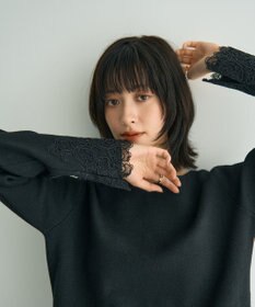 YECCA VECCA レースヘムニット