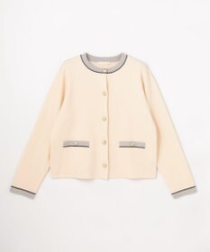ANY SIS S CICA加工  ニット ジャケット