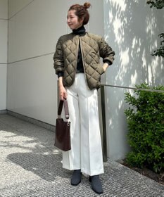 UNFILO 【TAION×UNFILO】キルティングダウン ショート丈ブルゾン