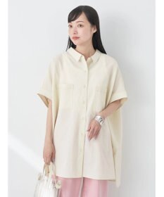 earth music&ecology 配色ステッチＢＩＧシャツ