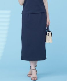 組曲 S 【WEB限定】ストライプジャガード タイトスカート