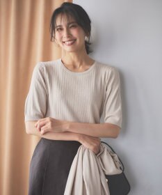 ANY 【洗濯機可/UVカット】パールポイントアンサンブル