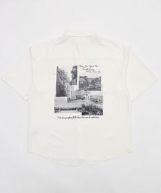 WEGO アムンゼンフォトプリントBIGシャツ（SS）