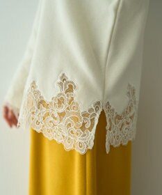 YECCA VECCA レースヘムニット