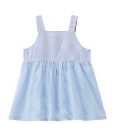 MIKI HOUSE HOT BISCUITS 【70-110cm】 キャビット×お菓子シリーズ サッカー素材ジャンパースカート