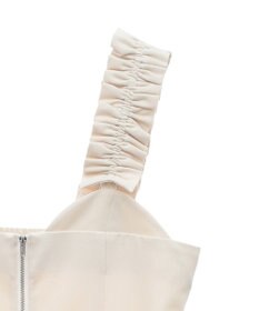 Green Parks フロントジップキャミワンピース