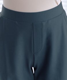 Tiaclasse 【日本製・新色追加・洗える・ストレッチ】エアシルキーワイドパンツ