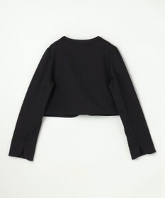 組曲 KIDS 【110-140㎝】 ドットジャガードワンピース＆ジャケットセット