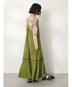 CRAFT STANDARD BOUTIQUE 切替ティアードキャミワンピース