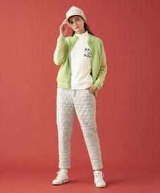 23区GOLF 【WOMEN】ノルディック柄 キルトパンツ