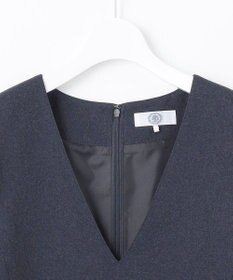 J.PRESS LADIES L 【洗える】LANATEC シャークスキン&ヘリンボーン ジャンパースカート