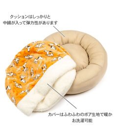 PET PARADISE スヌーピー 遠赤外線 丸型 寝袋 《てくてく》 Ｓ