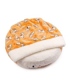 PET PARADISE スヌーピー 遠赤外線 丸型 寝袋 《てくてく》 Ｓ