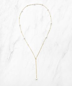 TOCCA PEARL WALTZ LARIAT NECKLACE ネックレス