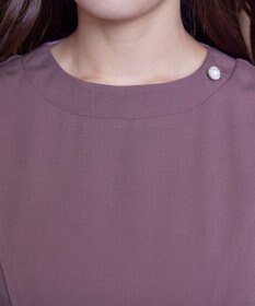 Tiaclasse 【ダブルストレッチ・洗える】フレアワンピース