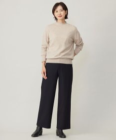 J.PRESS LADIES 【洗える】チェルビック セミワイド パンツ