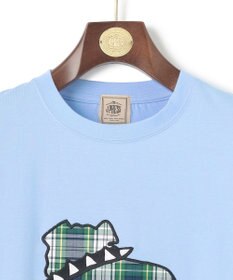 J.PRESS MEN 新色登場！【毎シーズン大好評】【UNISEX】ファブリックワッペン バックブルTシャツ