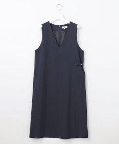 J.PRESS LADIES L 【洗える】LANATEC シャークスキン&ヘリンボーン ジャンパースカート