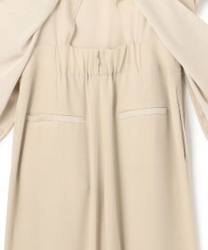 uncrave バックサテンジョーゼット オールインワン