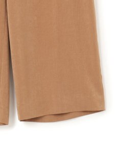 23区 L 【見上愛さん着用/Oggi10月号掲載/洗える】スエーディーサテン ワイド パンツ