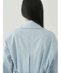 earth music&ecology 着流しロングトレンチ