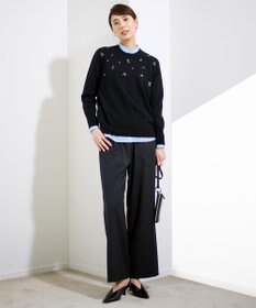 ICB 【洗える】 セシェシルキーローン シャツブラウス