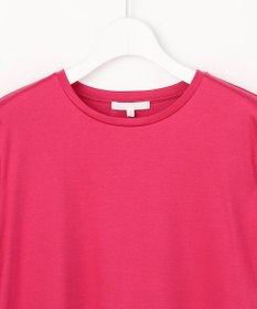 自由区 ナチュラルコットンハイゲージレースドッキング Tシャツ