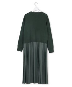 23区 L ニットセットアップ プリーツコンビ ワンピース