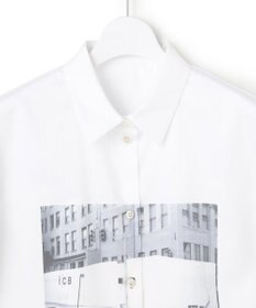 ICB 【30th ANNIVERSARY】New Yorkフォトプリント シャツ