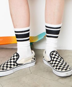 WEGO 底パイルラインソックス