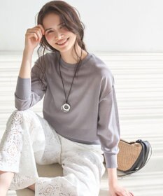 23区 【見上愛さん着用】ラッセルオーナメントレース ワイド パンツ