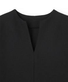 UNFILO BEAUTY FORM JERSEY キーネックワンピース