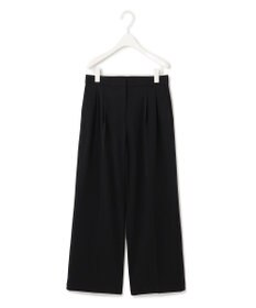 ICB 【洗える】T/Rドライギャバ  ワイドストレートパンツ