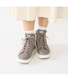 ing <ing>【レイン対応】ハイカット厚底スニーカー