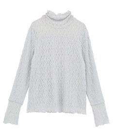 earth music&ecology 【吸湿発熱】あったかフェミニンインナー（ハイネック）