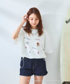 OP／FILA 【Ocean Pacific×ハローキティ】ラッシュTシャツ